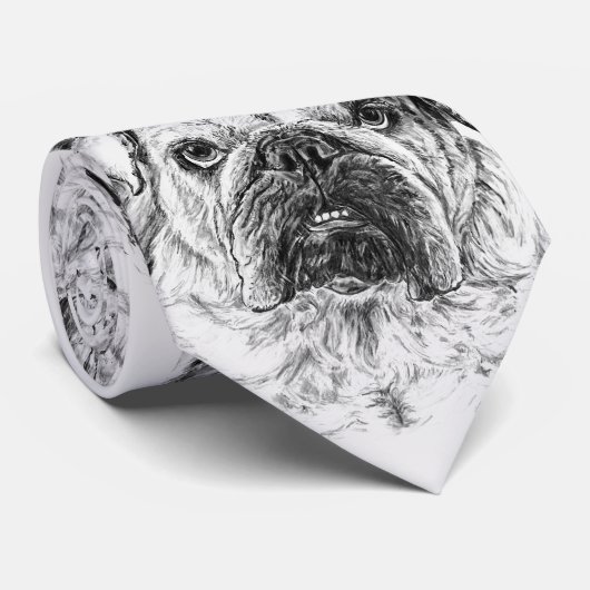 BALD DIVAS Necktie Krawatte (Gerollt)