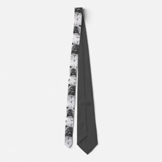 BALD DIVAS Necktie Krawatte (Rückseite)
