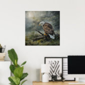 Bald Eagle 1 Poster (Heimbüro)