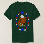 Bald Eagle 4. Juli T-Shirt (Design vorne)