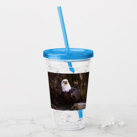 Bald Eagle Acryltrinkbecher (Vorderseite Ice)