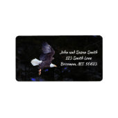 Bald Eagle Address Label Adressaufkleber (Vorne)