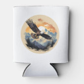 Bald Eagle als Amerikas Symbol Dosenkühler (Vorderseite)