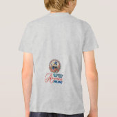 Bald Eagle America Dreams Independence Patriotic Tri-Blend Shirt (Rückseite)