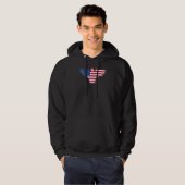 Bald Eagle America Tapestry Essential Hoodie (Vorne ganz)