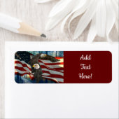 Bald Eagle American Flag (Insitu)