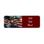 Bald Eagle American Flag (Vorne)