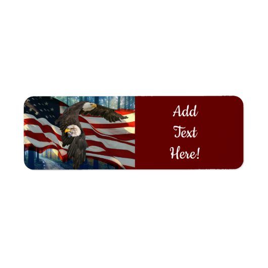 Bald Eagle American Flag (Vorne)