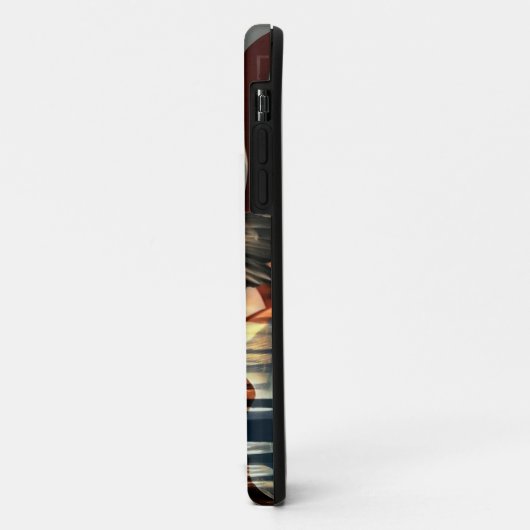 Bald Eagle American Flag Country Road Case-Mate iPhone Hülle (Hinten/Links)