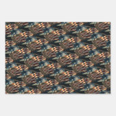 Bald Eagle American Flag Country Road Geschenkpapier Set (Vorderseite 2)