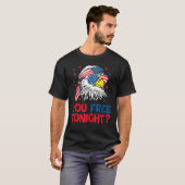 Bald Eagle American Flag You Free Tonight Happy 4t T-Shirt (Vorne ganz)