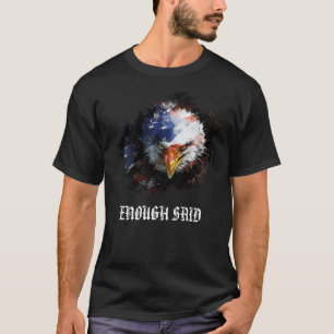 *~* Bald Eagle American USA Flagge Red White Blue T-Shirt