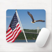 Bald Eagle (amerikanischer Stolz) Mousepad (Mit Mouse)