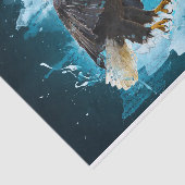 Bald Eagle Art Seidenpapier (Ausschnitt)