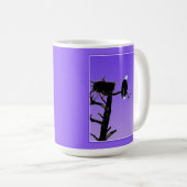 Bald Eagle at Sunset - Ursprüngliche Naturkunde Kaffeetasse (VorderseiteRechts)