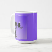 Bald Eagle at Sunset - Ursprüngliche Naturkunde Kaffeetasse (Vorderseite Links)
