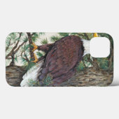 Bald Eagle auf Zweig Case-Mate iPhone Hülle (Rückseite (Horizontal))