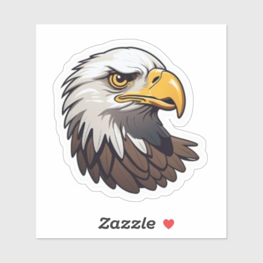 Bald Eagle Aufkleber (Blatt)
