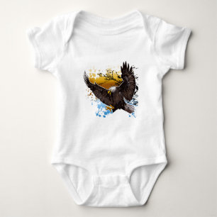 Bald Eagle Baby Strampler