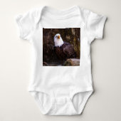 Bald Eagle Baby Strampler (Vorderseite)