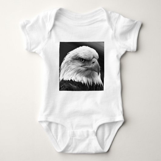 Bald Eagle Baby Strampler (Vorderseite)