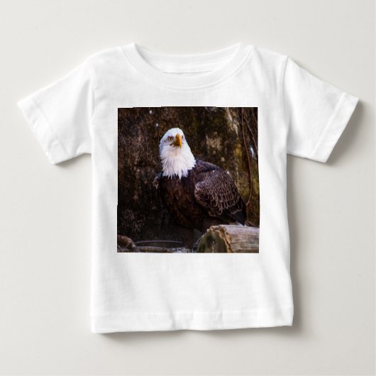 Bald Eagle Baby T-shirt (Vorderseite)