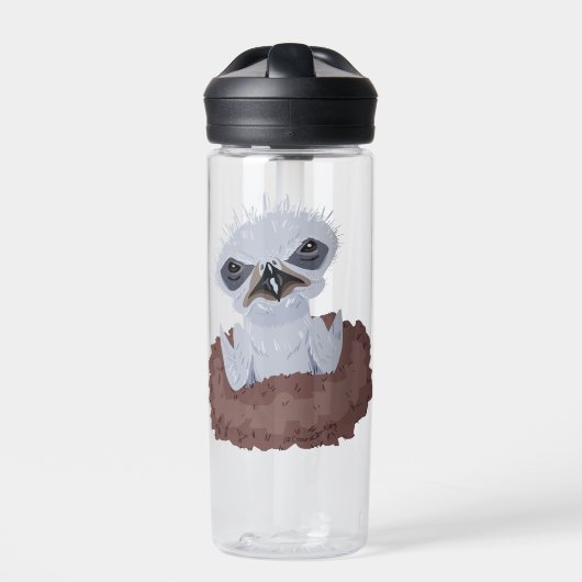 Bald Eagle Baby Trinkflasche (Vorderseite)