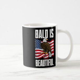 Bald Eagle Bald ist schön 4. Juli Independe Kaffeetasse