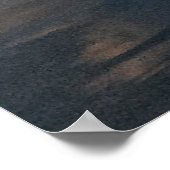 Bald Eagle Bass Fishing Poster (Ecke)