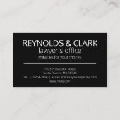 Bald Eagle beeindruckend anpassbar Visitenkarte (Rückseite)