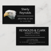 Bald Eagle beeindruckend anpassbar Visitenkarte (Vorne/Hinten)