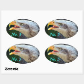 Bald Eagle Bin Stickers (Blatt)