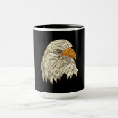 Bald Eagle Bird of Prey Design Tasse (Zentrum)
