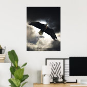 Bald Eagle Bird Poster (Heimbüro)