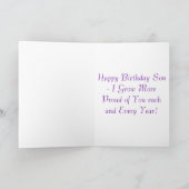 Bald Eagle Birthday Card Karte (Innenseite)