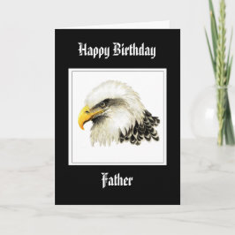 Bald Eagle - Birthday Pater Proud Militär Karte