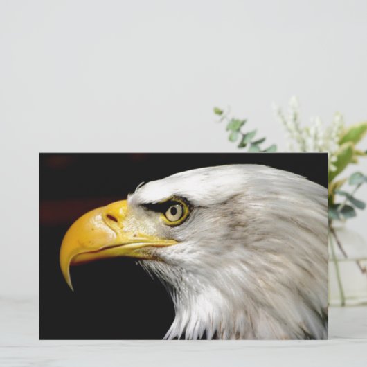 Bald Eagle Briefpapier (Stehend Vorderseite)