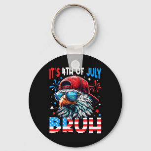 Bald Eagle Bruh 4. Juli 4. Juli Männer Jungen K Schlüsselanhänger