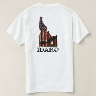BALD EAGLE BURNT HOLZ - IDAHO PATRIOT CLR T-Shirt