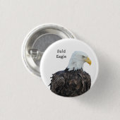 Bald Eagle Button (Vorne & Hinten)