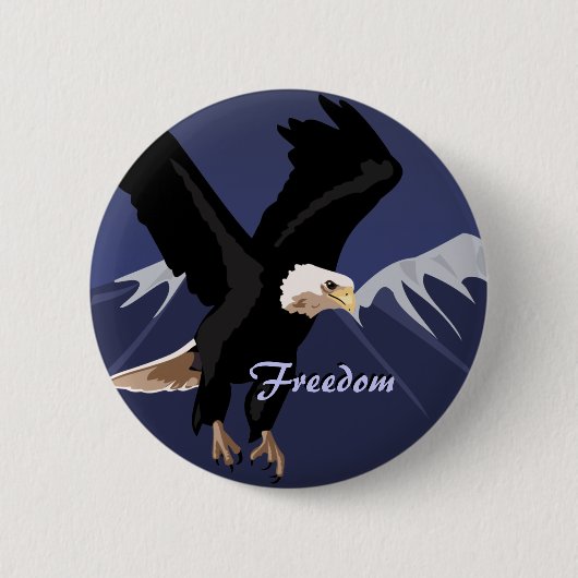 Bald Eagle Button (Vorderseite)