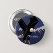Bald Eagle Button (Vorne & Hinten)