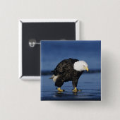 Bald Eagle Button (Vorne & Hinten)
