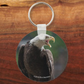 Bald Eagle Calling Schlüsselanhänger (Vorderseite)