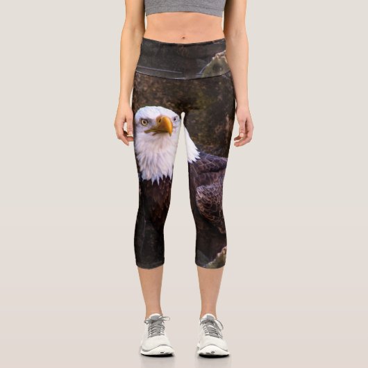 Bald Eagle Capri Leggings (Vorderseite)