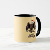 Bald Eagle Christmas Tasse (VorderseiteRechts)