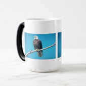 Bald Eagle Color Morphing Mug Verwandlungstasse (Vorderseite Links)