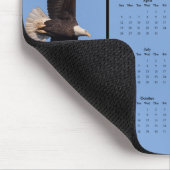 Bald Eagle: Customize full year 2026 calendar Mousepad (Ecke)