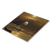 Bald Eagle Dankbarkeit Größere dekorative Tile Fliese (Seite)