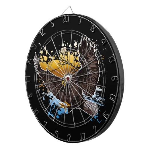 Bald Eagle Dartscheibe (Vorderseite rechts)